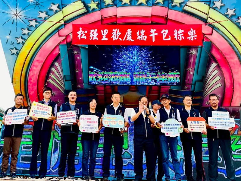 邀請民政局吳世瑋局長上臺致詞宣講，提升大眾對市政活動及北屯區重大建設之認識