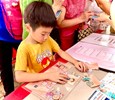 小朋友熱情參與戶政法令拼圖小遊戲