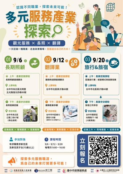「多元服務產業探索」產業鏈工作坊